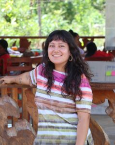 karla vera guerrero coordinadora de comunidades